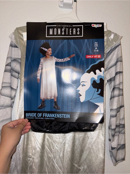 Disguise Other - NWT Universal Monsters Bride of Frankenstein Costume Kids M 7-8